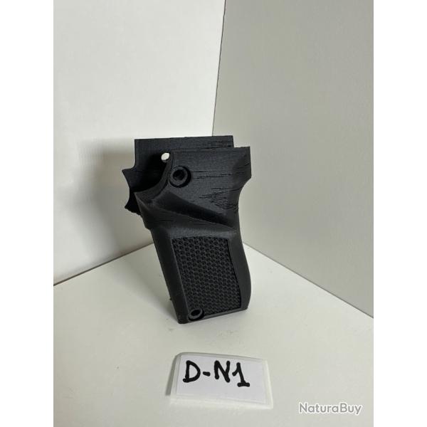 (D-N1) Crosse noire droitier pour pistolet Unique 22lr mod�le D et E.