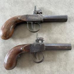 Lot de 2 pistolets anciens