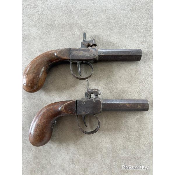 Lot de 2 pistolets anciens