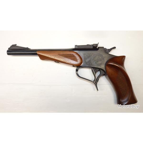 Pistolet monocoup Thompson Center Contender Cal.22LR canon 22cm occasion CATB