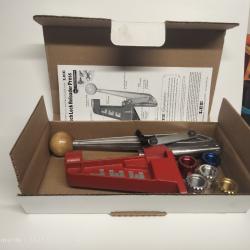 Presse LEE breech lock roloader 90045 + 5 bagues