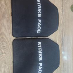 2 Plaques balistique NIJ IV SA neuve