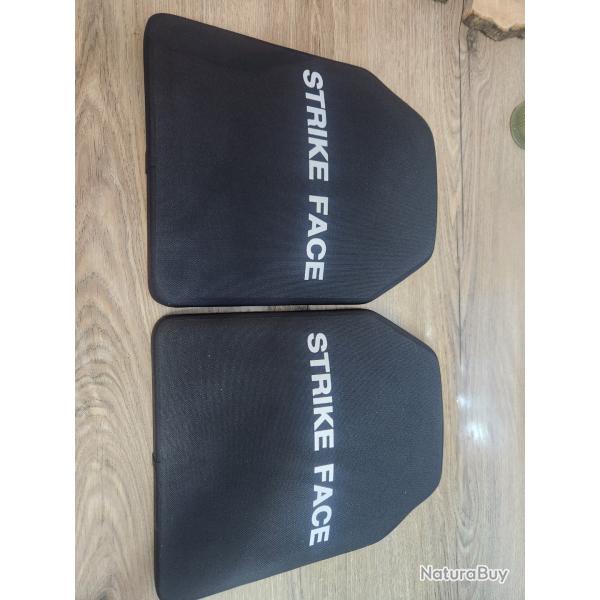 2 Plaques balistique NIJ IV SA neuve