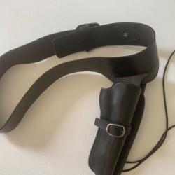 Ceinture holster western