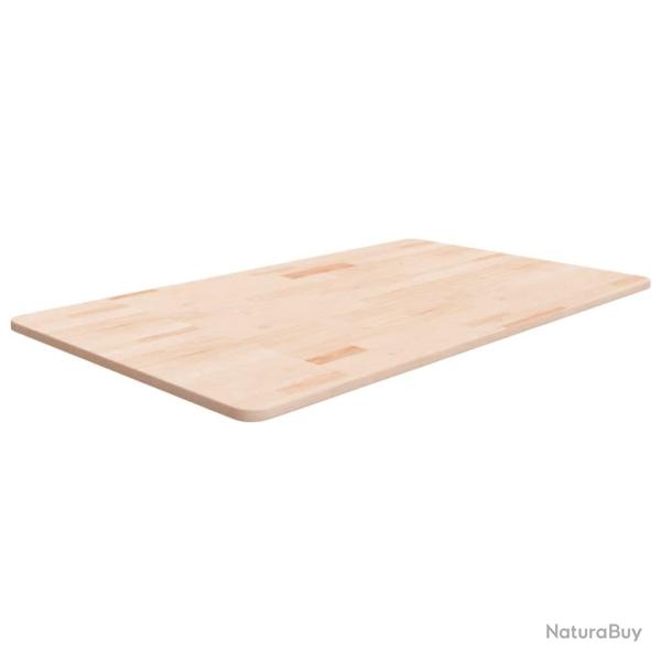 Comptoir de salle de bain 100x60x1,5 cm Bois massif non trait�