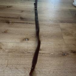 Sangle cuir carabine ou fusil pour embout de grenadi&egrave;re