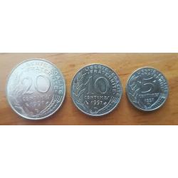 Lot de pi&egrave;ces de monnaie 2