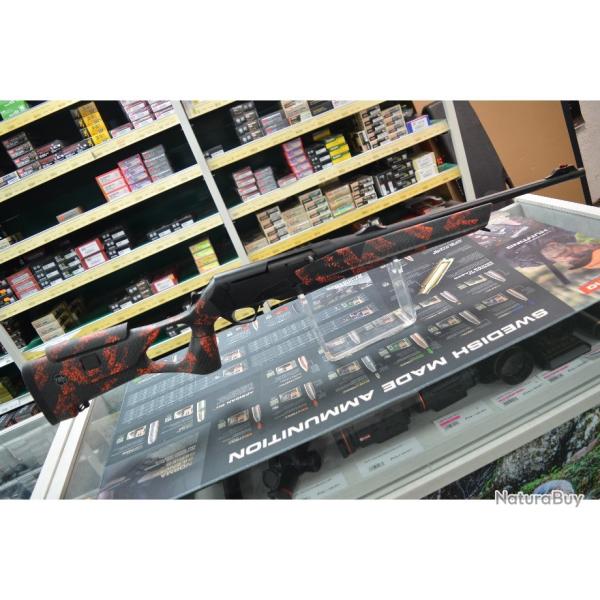 CARABINE SEMI-AUTOMATIQUE BROWNING BAR 4XTRACKS CALIBRE 300 WM + CROSSE FBT CARBONE SERIE LIMITEE