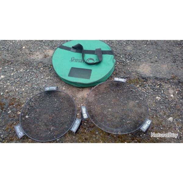 Lot de 2 tamis sensas avec fourreau