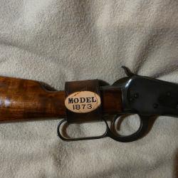 verrou levier sous garde en cuir  pour Winchester - model 1873 - n&deg; 2