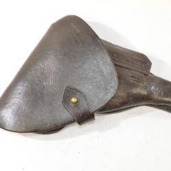 Etui / holster Luger Bulgare, fabrication simplifi&eacute;e. Bulgarian holster pistole