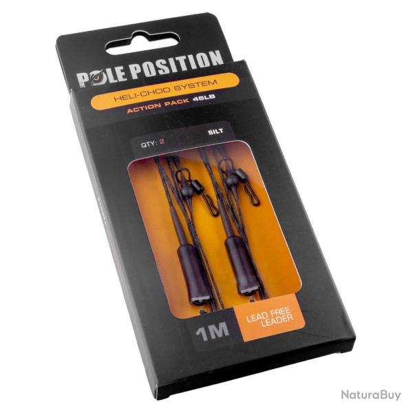 POLE POSITION CS SAFETY HELI-CHOD ACTION PACK POLE POSITION Weed 65lb