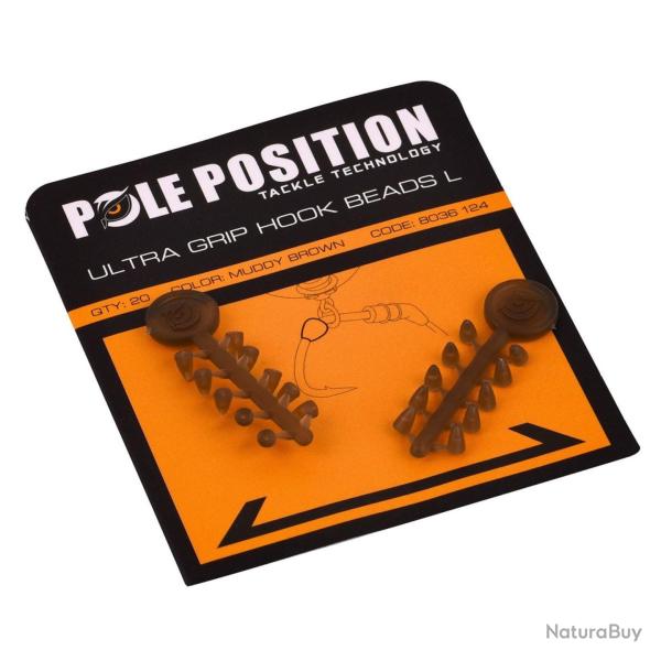 POLE POSITION ULTRA GRIP HOOK BEADS POLE POSITION Medium