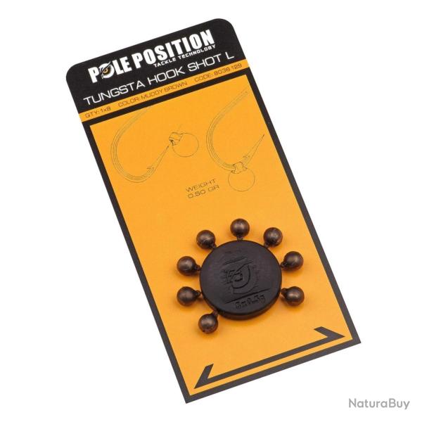 POLE POSITION TUNGSTA HOOK SHOT POLE POSITION 0,25gr