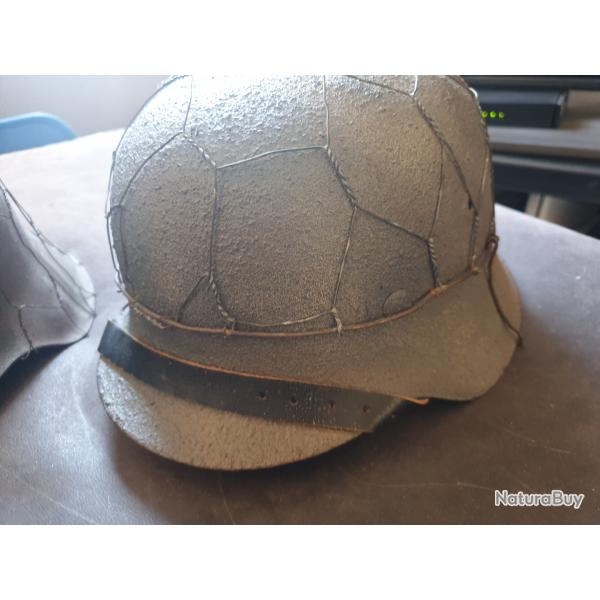 CASQUE ALLEMAND GRIS
