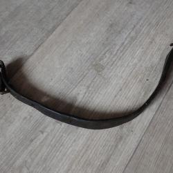 Ancienne b&eacute;li&egrave;re r&eacute;glementaire pour le port du sabre suisse
