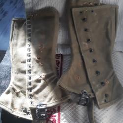 Lot Guetre militaire  us