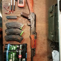 Pack Ak74 Airsoft vieillie
