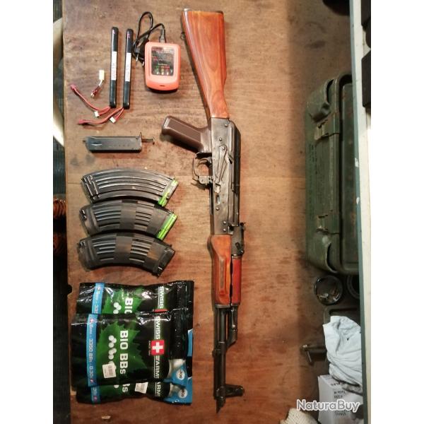 Pack Ak74 Airsoft vieillie