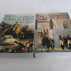 Dictionnaire Napol&eacute;on, Jean Tulard, 2 tomes