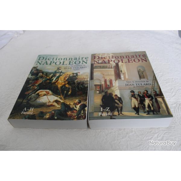 Dictionnaire Napol�on, Jean Tulard, 2 tomes