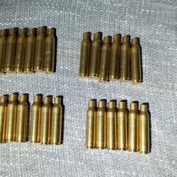 24 douilles 6.5x52 Carcano pour rechargement