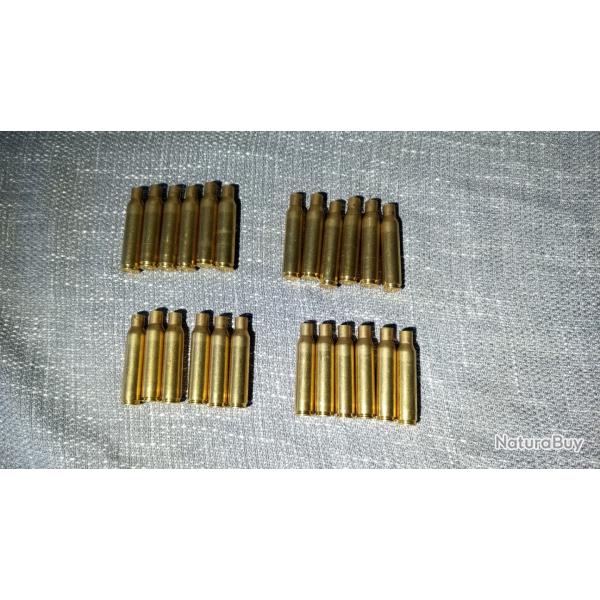 24 douilles 6.5x52 Carcano pour rechargement