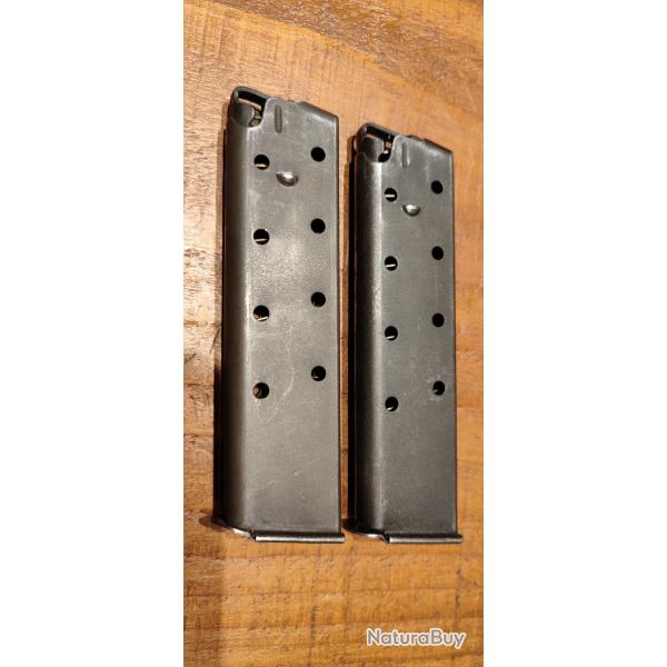 Chargeur pistolet MAC 50 9mm - Lot de 2