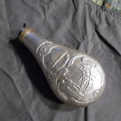 Grande poire a poudre US Commemorative ALAMO