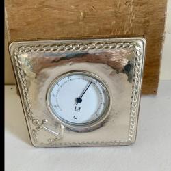 Thermom&egrave;tre de Marine vantage en argent 925 - Florence Italie