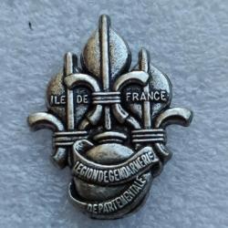 PINS GENDARMERIE NATIONALE  LEGION GENDARMERIE DEPARTEMENTALE ILE DE FRANCE