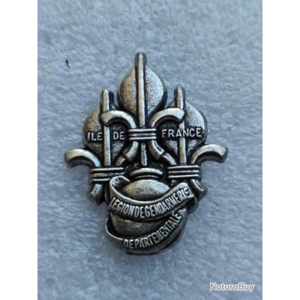 PINS GENDARMERIE NATIONALE  LEGION GENDARMERIE DEPARTEMENTALE ILE DE FRANCE