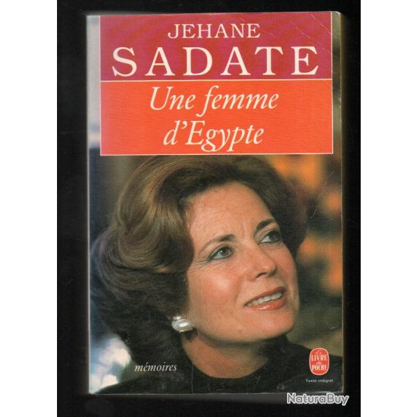 une femme d'�gypte de jehane sadate livre de poche