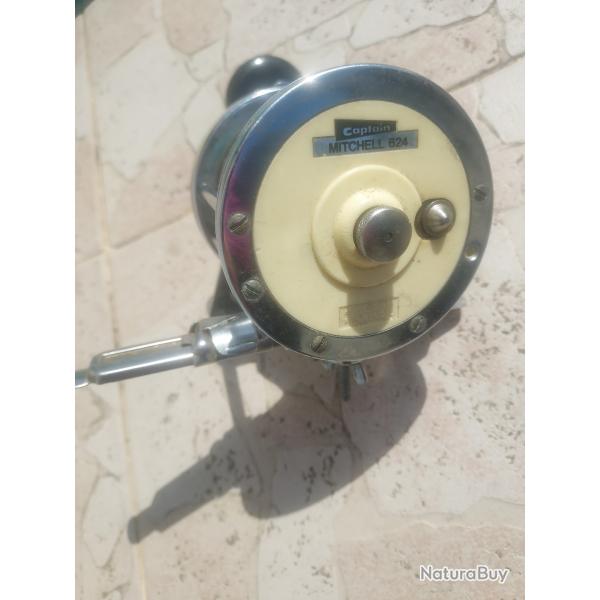 moulinet mer mitchell cap'tain 624 tout inox etat neuf.