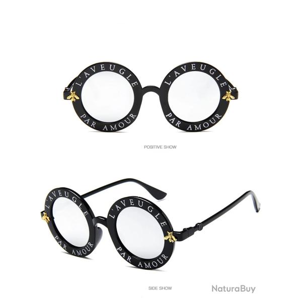 GUCCI Lunettes Soleil Femme L AVEUGLE PAR AMOUR, Modele: 6