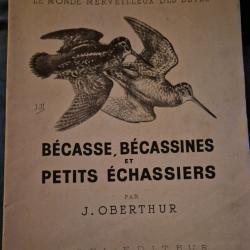 j.oberthur-becasses et becassines et petits echassiers
