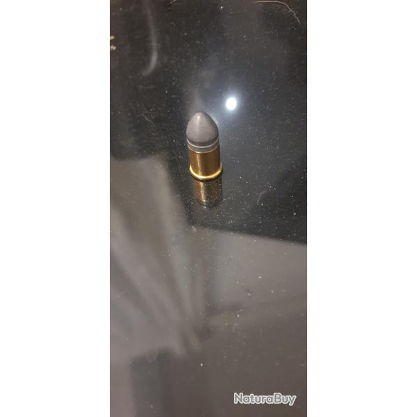 UNE CARTOUCHE ANCIENNE 41RF DERRINGER ANCIENNE A POUDRE NOIRE ET PLOMB