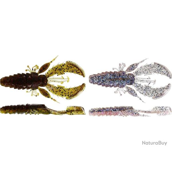 Westin Chebu Rig Crecraw Mont� 6.5cm 10.5gr par 2 dark water mix