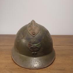 Casque adrian modele 26 ww2 francais artillerie