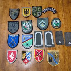 Lot patchs &eacute;cusson  arm&eacute;e allemande