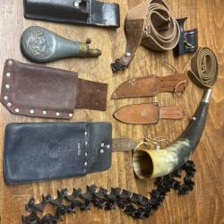 Lot divers objets sur la Chasse