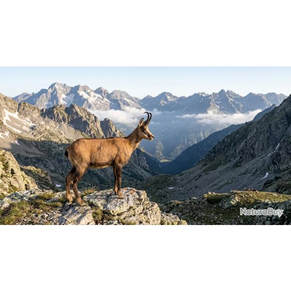 Chasse de l'isard dans les Pyr�n�es