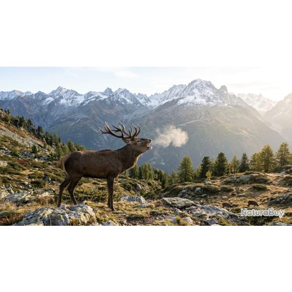 Chasse du cerf dans les Pyr�n�es