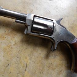 R&eacute;volver Hopkins & Allen renseign&eacute; VICTOR N&deg;3 mod fa&ccedil;on Smith Wesson cal 32 RF rimfire