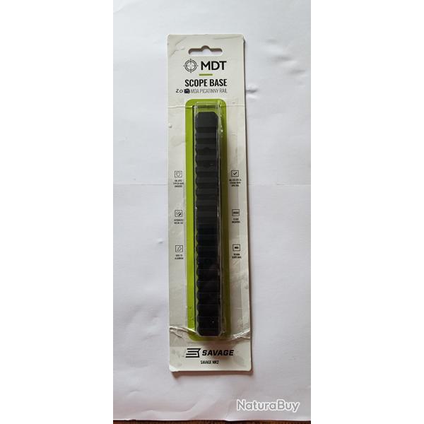 RAIL 20 MOA pour carabine Savage MKII. 22 LR