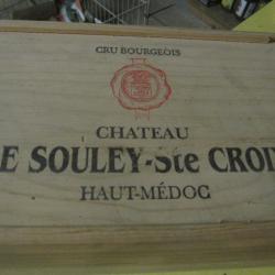 grand vin de bordeaux (ch&acirc;teau ste-croix - haut-medoc) 6 litres ann&eacute;e 2000