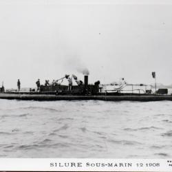 Carte Postale Ancienne - Silure Sous-Marin 1908 -N&deg;7092