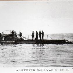 Carte Postale Ancienne Sous-Marin Alg&eacute;rien 1901 N&deg;8093