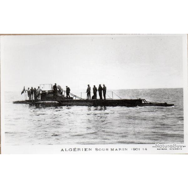 Carte Postale Ancienne Sous-Marin Alg�rien 1901 N�8093