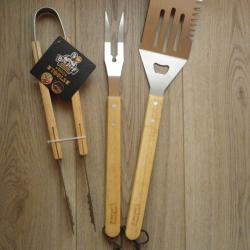 Ensemble d'ustensiles pour barbecue " BIG JEEF " made in France